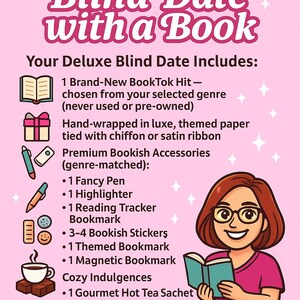 Romance Premium Blind Date with a Book – Wrapped Gift for Her & Book Lovers afbeelding 2