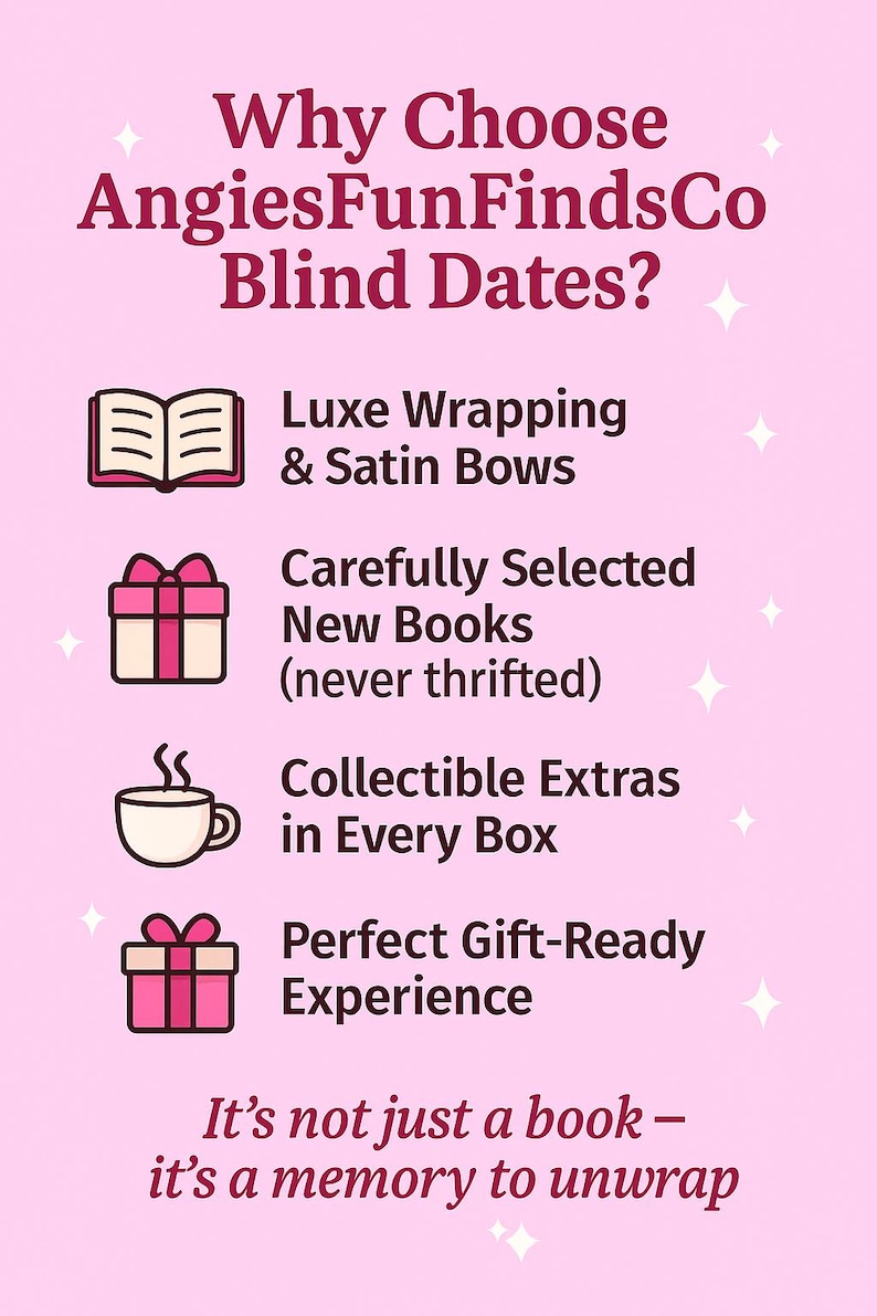 Romance Premium Blind Date with a Book – Wrapped Gift for Her & Book Lovers afbeelding 4