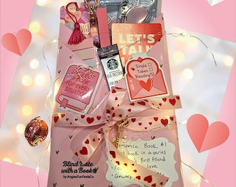 Valentine’s Day Gift for Book Lovers – Romance Blind Date with a Book, Spicy or Dark Romance Surprise, BookTok Reader Gift