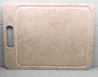 Personalisiertes Corian Schneidebrett mit Juice Groove, benutzerdefiniertes Solid Surface Käsebrett, Charcuterie Board, Schneidebrett, Geschenkidee