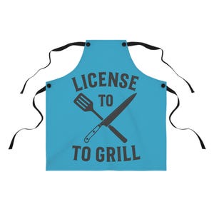 Funny Apron - Cute Kitchen Cooking Apron, Humorous BBQ Grilling Apron, Novelty Chef Apron, Unique Baking Apron, Sarcastic Foodie Apron
