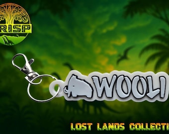 Wooli Keychain – Lost Lands Festival Edition | 3D Printed Bass Music Accessory | EDM Rave Gear by CRISP