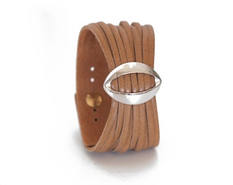 cuff tube camel brown