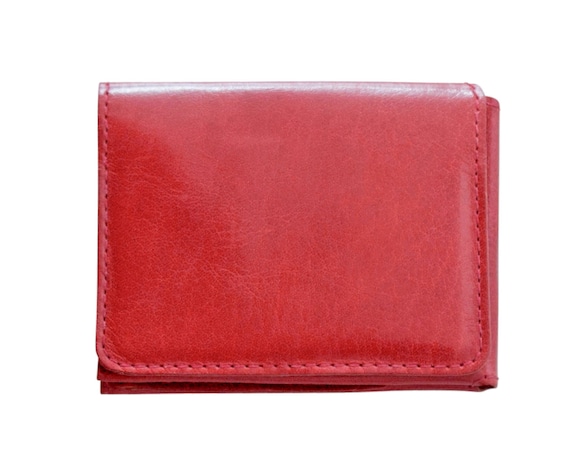 Billetera roja hombre hot sale