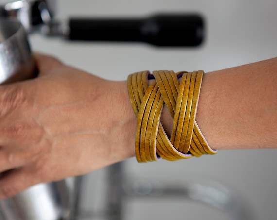 Mustard yellow sale bracelet