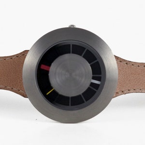 Veg Tan Minimalist Watch Orbital image 1