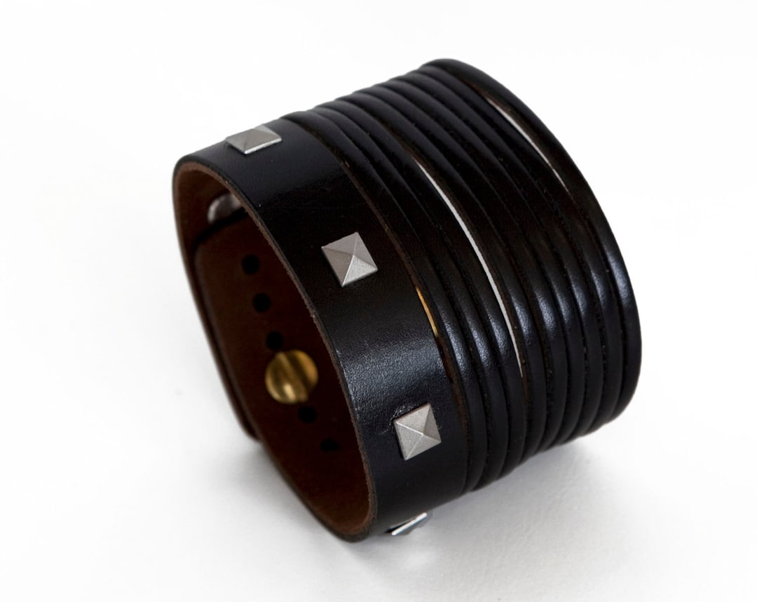 Braccialetto In Pelle E Borchie Dorate Just Cavalli C1407 - Foto 9