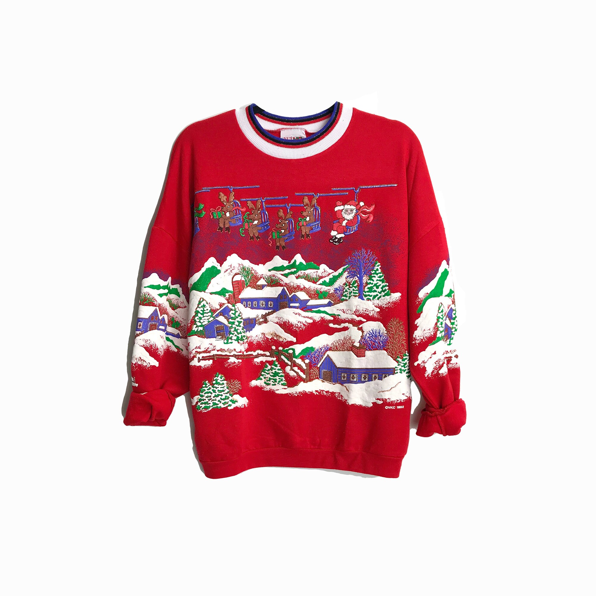 90s ugly christmas sweater