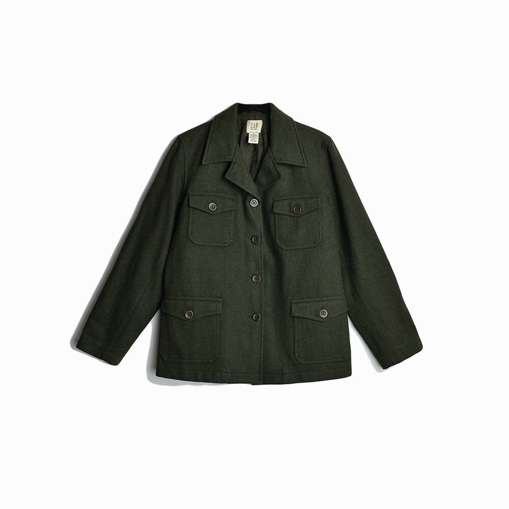 wool field coat