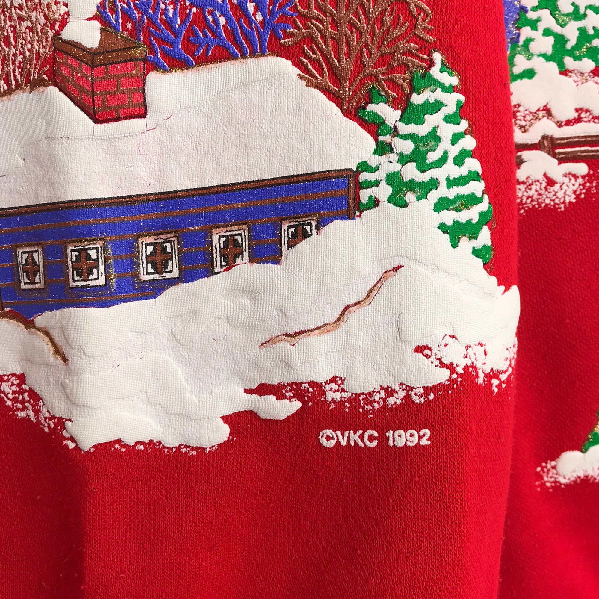 90s ugly christmas sweater