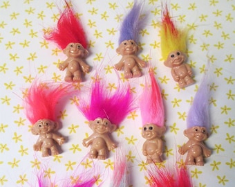 miniature troll dolls