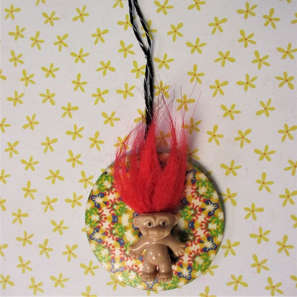 Good Luck Troll Doll Christmas Ornament