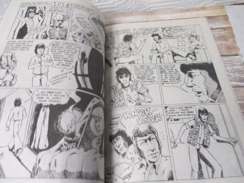 THE ROLLING STONES Vintage Comic Book 1990 Rock and Roll Etsy