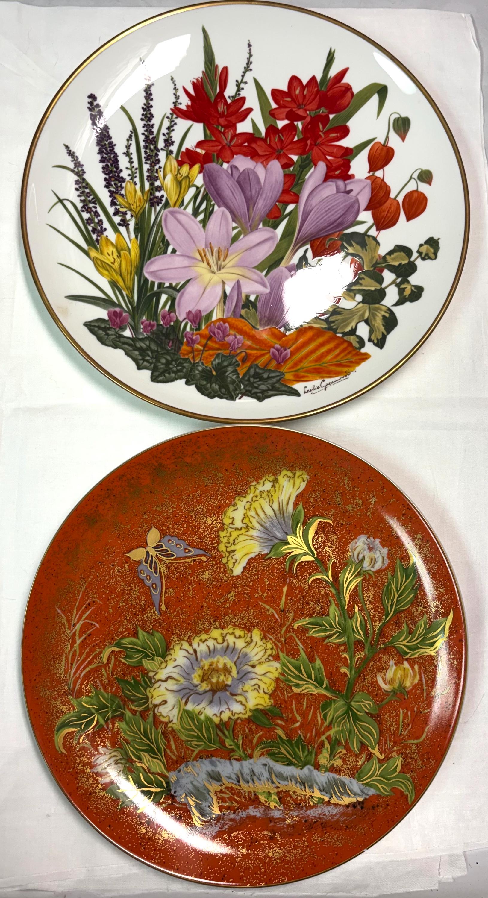Franklin Porcelain Plates - Etsy