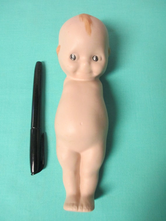 Kewpie Angel Boy Doll Porcelain Armless Creepy Vintage Curiosity