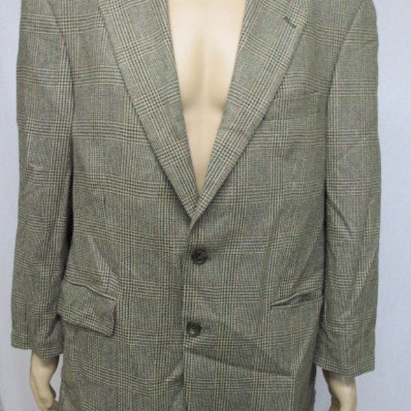 MENS Suit Jacket 43R Vintage Sports Coat - Chaps Ralph Lauren 90s