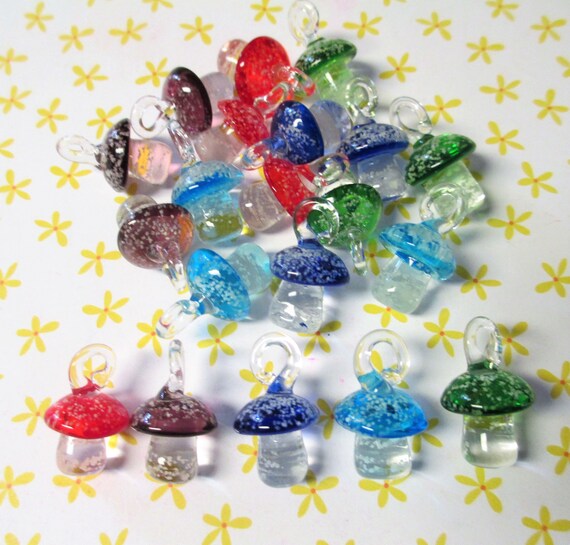 Glass mushroom pendants wholesale deals
