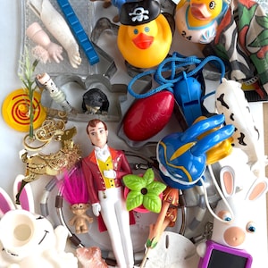 Altered Art Supply Salvage Broken Objects, Toys