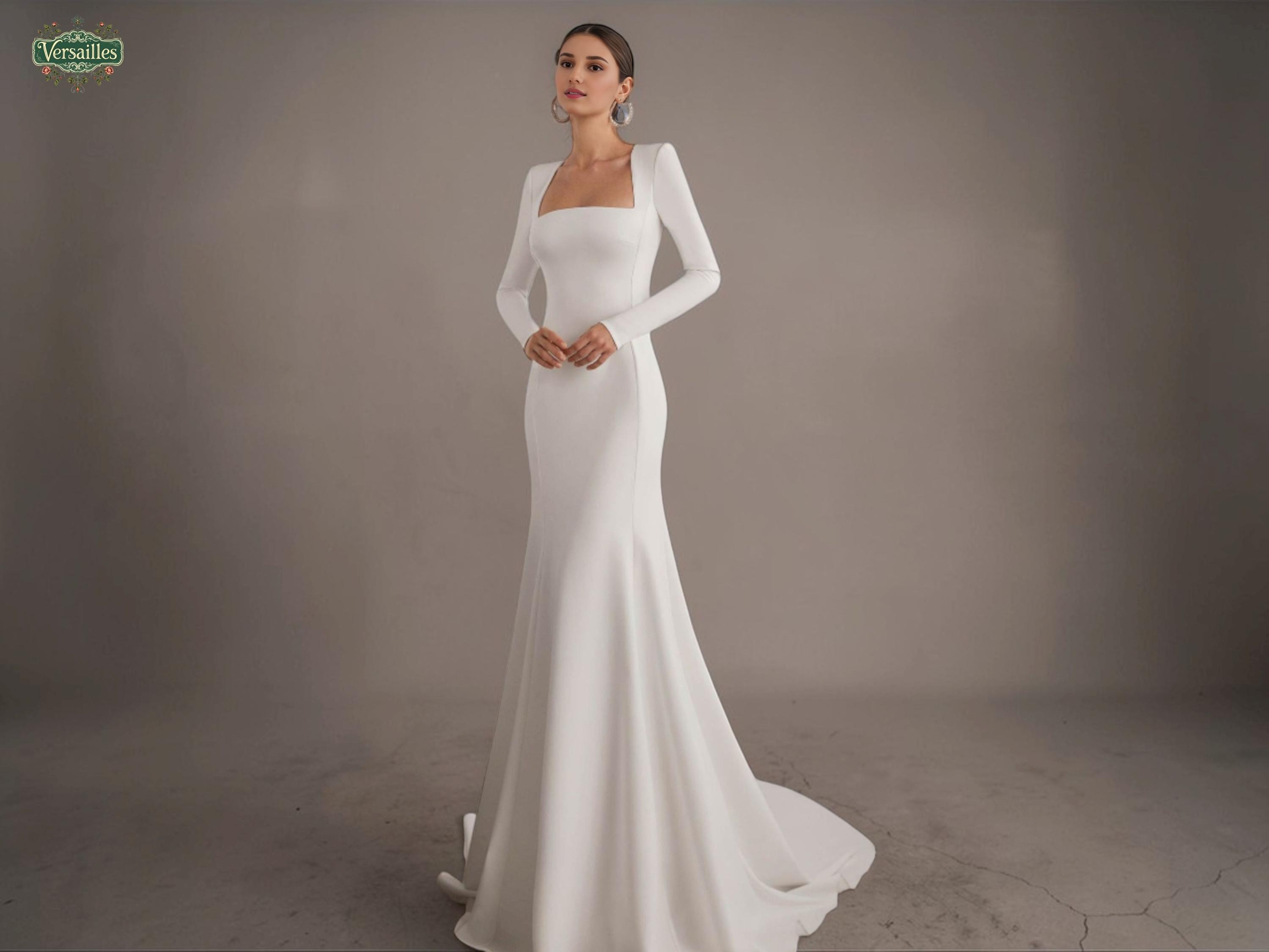 etsy mermaid wedding dress Mermaid Wedding Gown