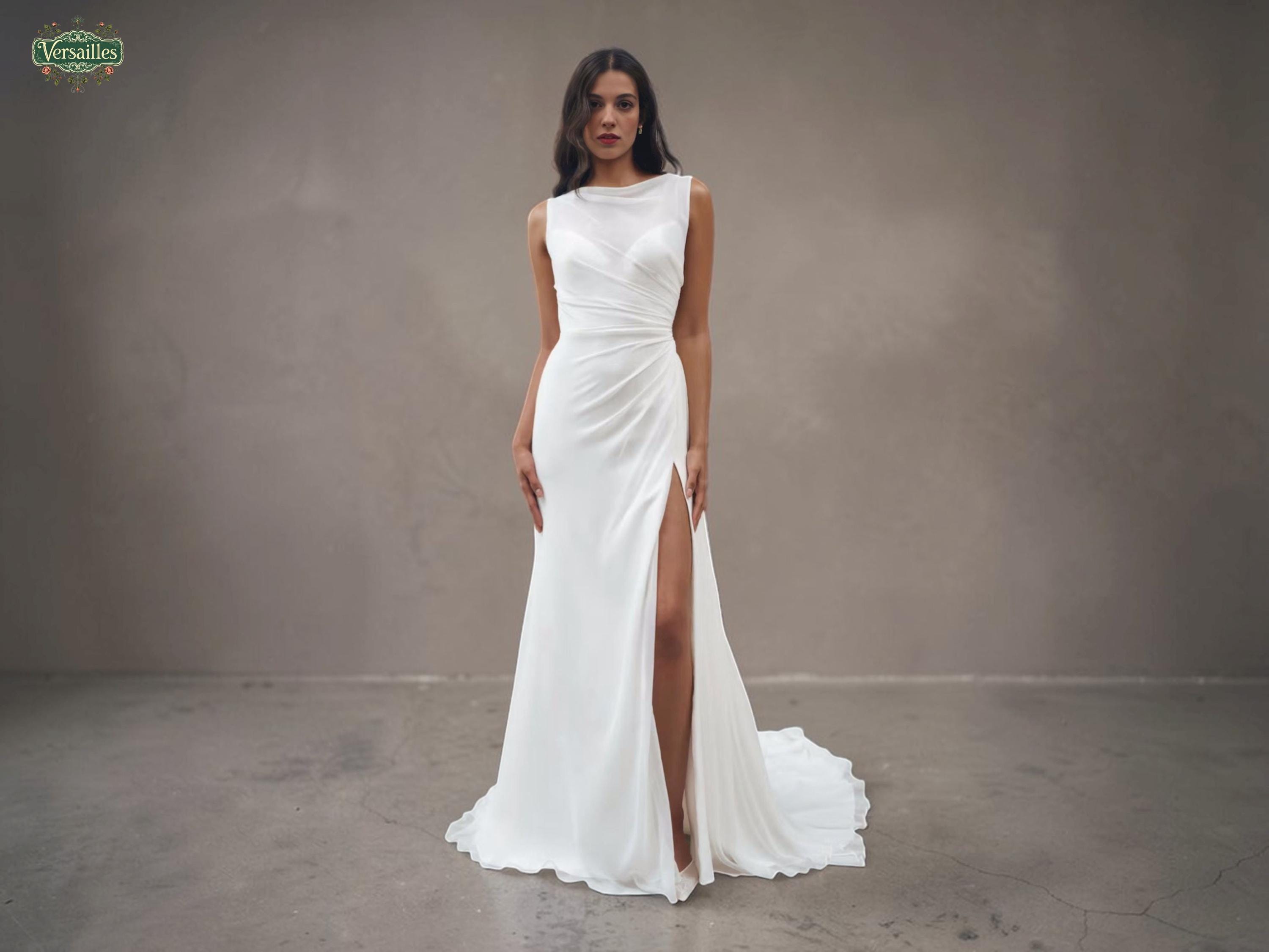 etsy wedding dress Elegant Dresses Men's Club — St. cf-size-3x-22w-24w Dress shops Train length is 80cm Color:Pale Mint