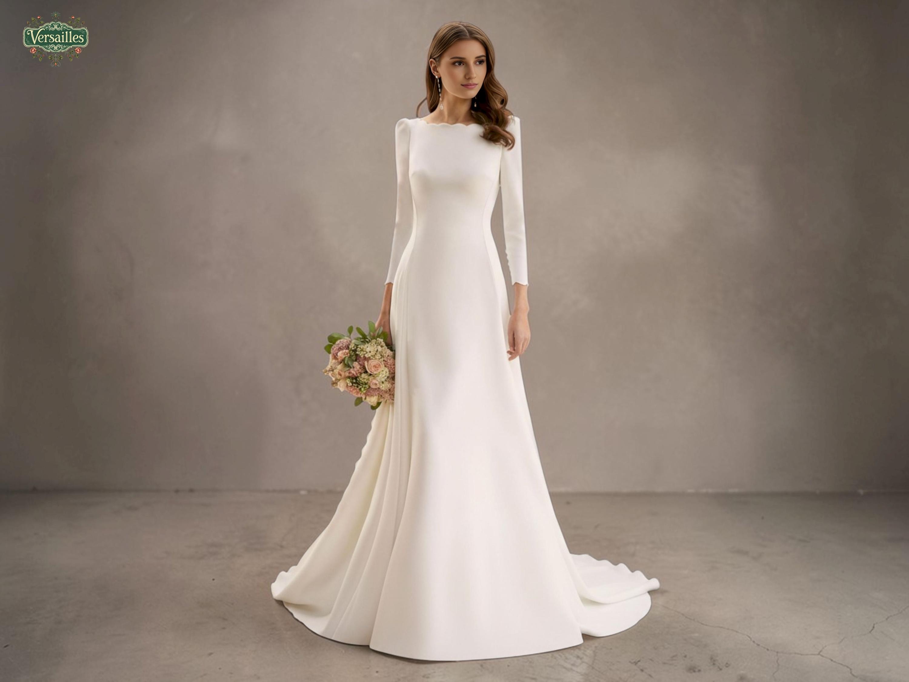 navy a line formal dress A Line Beaded Navy Blue Formal Dresses Pleated 3/4 Sleeve Maxi Prom Dresses ARD1031