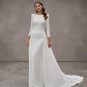 chinese dress ladies White Inner Slip Dress main image 0