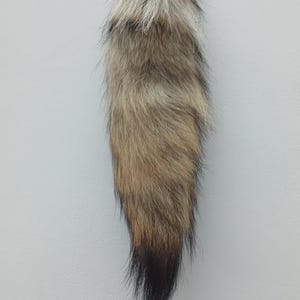 Therian/Furry/Cosplay tails -faux fur- Racoon tail!