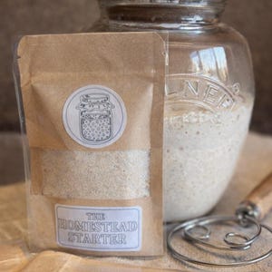 Lievito madre irlandese di oltre 10 anni: coltura viva disidratata