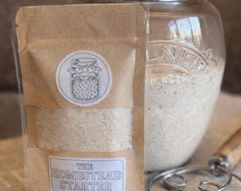 10+ Year Old Irish Sourdough Starter: Dehydrated Live Culture