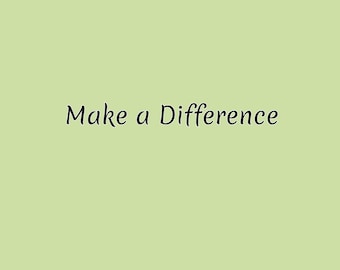 Haz la diferencia