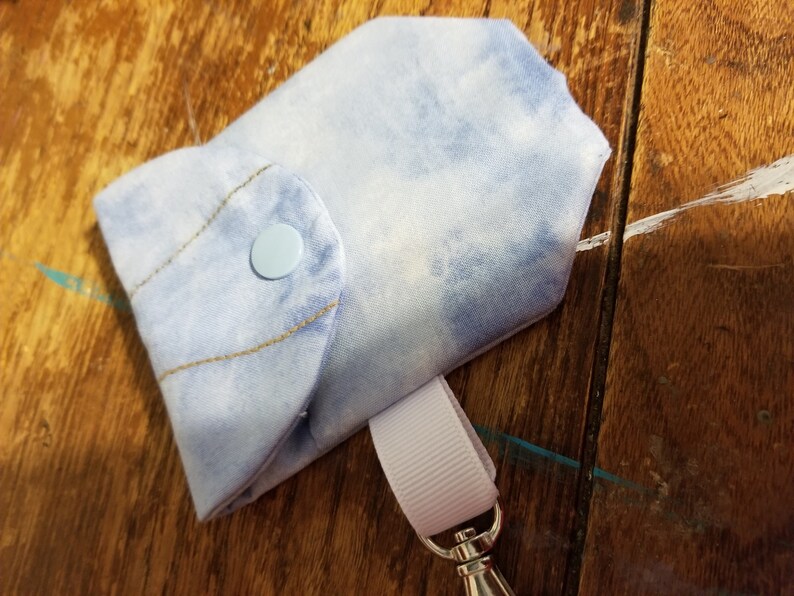 Hand Sanitizer Pouch with Lobster Claw