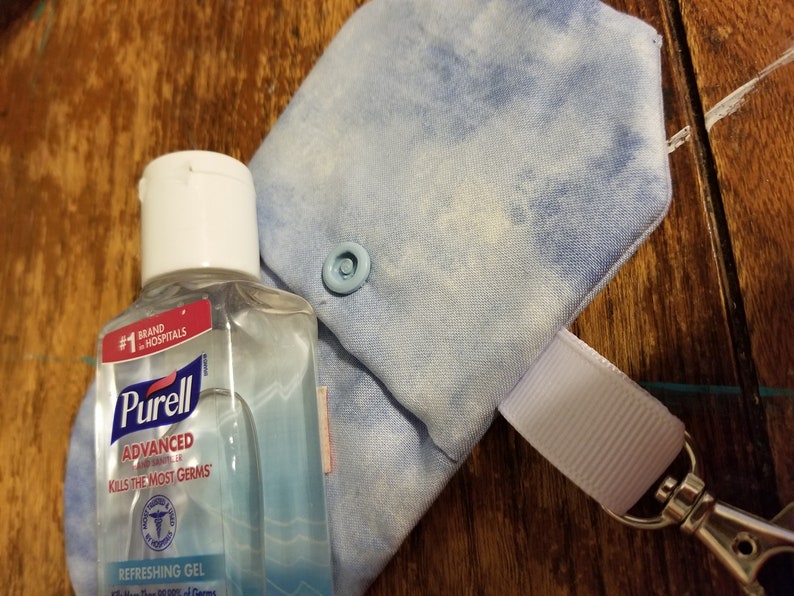 Hand Sanitizer Pouch with Lobster Claw