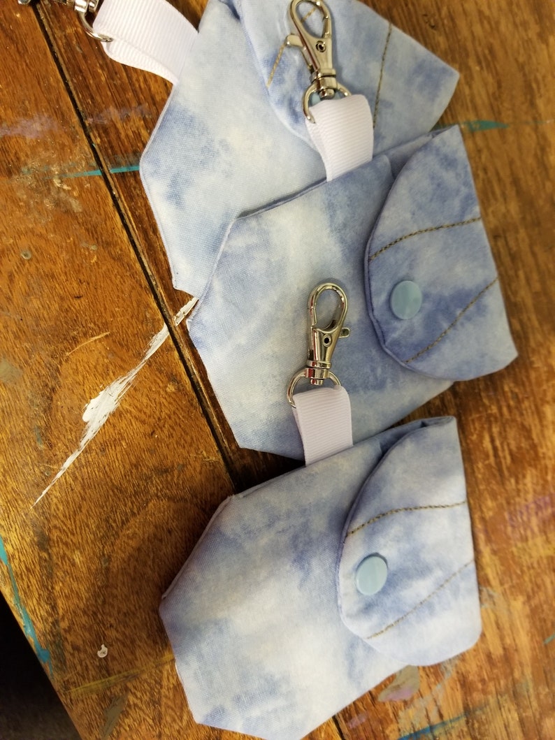 Hand Sanitizer Pouch with Lobster Claw
