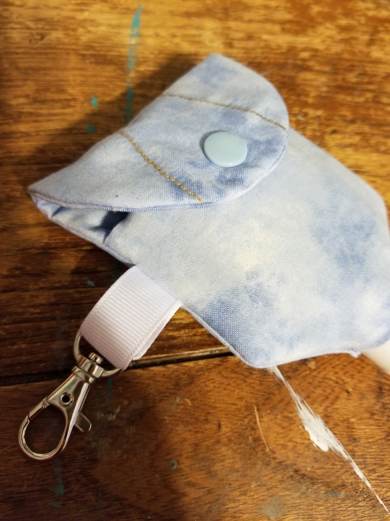 Hand Sanitizer Pouch with Lobster Claw