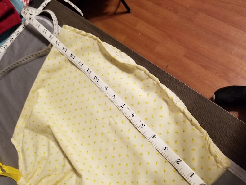 Gingham dress calico dress with elastic top and ribbon ties Crawling Dress in Calico or Gingham Baby dress cotton baby dress