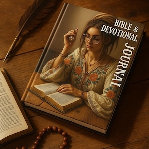 Bible & Devotional Journal | Gratitude Workbook, Prayer and Self-Reflection Guide, Spiritual Growth, Bible Study, Positive Mindset