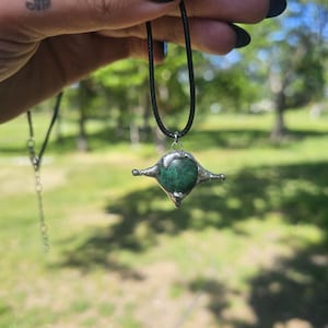 Malachite pendant