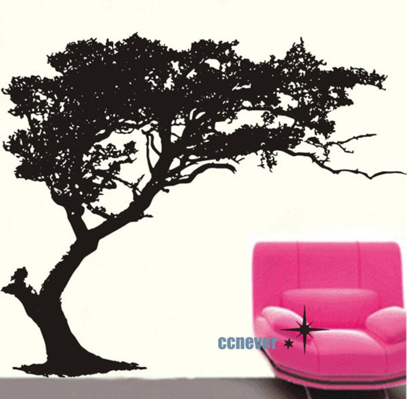 Huge Exuberant Tree 84by72inch----art Vinyl wall decals stickers home decor