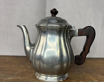 Antique Pewter Teapot