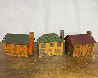 Built-Rite Vintage Cardboard Houses
