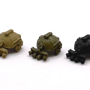 LEGO minifig Ops Core FAST helmet with quad GPNVG Nightvision (deployed/down) – abs-resin custom 3D printed for minifigures