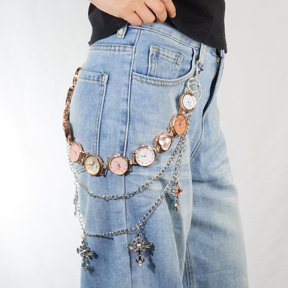 Steampunk Corset Belt – Steampunkstyler Steampunk waist watch belt main image 1