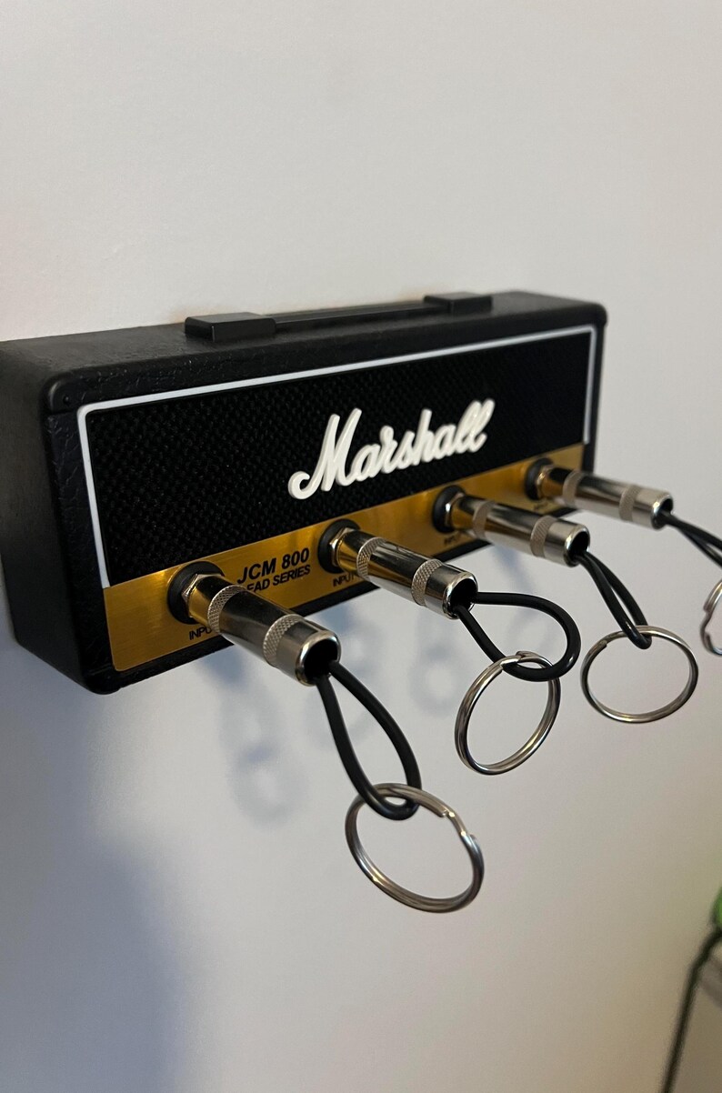 Marshalls Key Holder JianLing 4PCS Guitar Plug Amplifier Key Holder ...