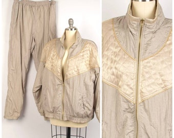 metallic gold tracksuit