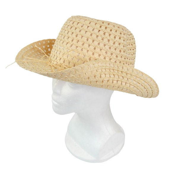 Lightweight Western Ladies Straw Hat Breathable Gem