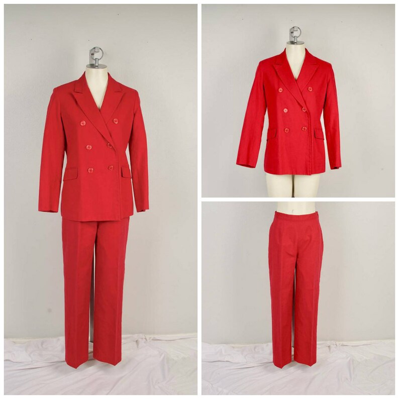 linen pant suit ladies