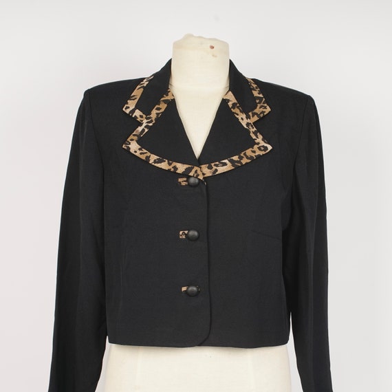 1990s Y2K Snakeskin Two Piece Suit 90s Nienties Black and White Animal Print Hip Hugger and Blouse Set Size Extra Small