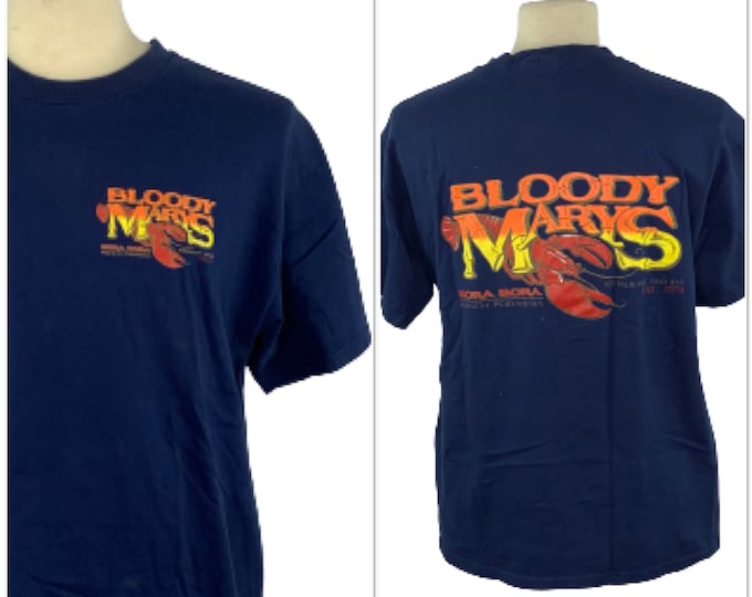 Bloody Mary's Bora Bora Bar Souvenir Graphic Tshirt Etsy