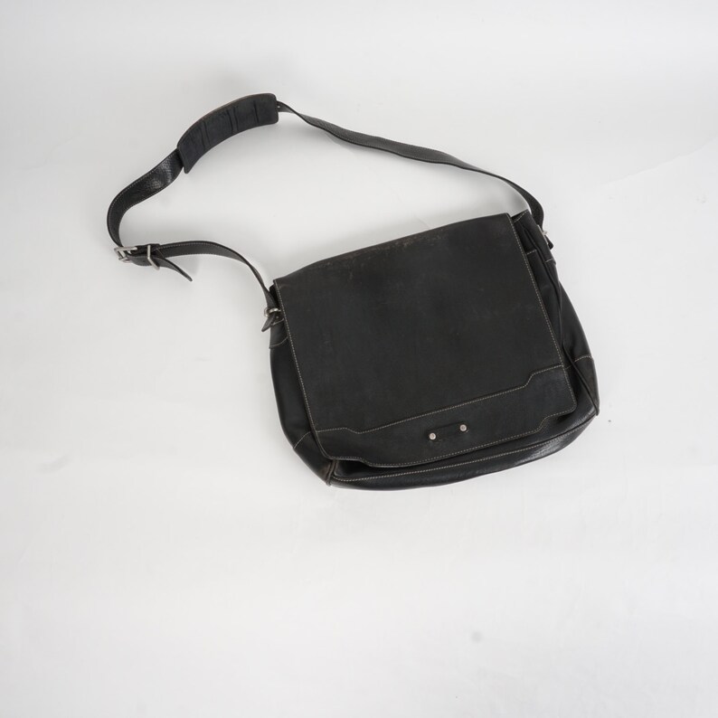 cole haan leather travel bag