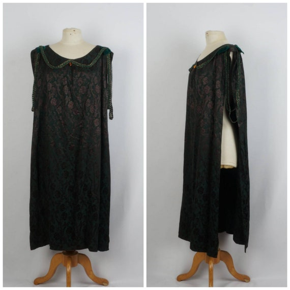 green brocade royal tabard Renn Faire tunic Renais